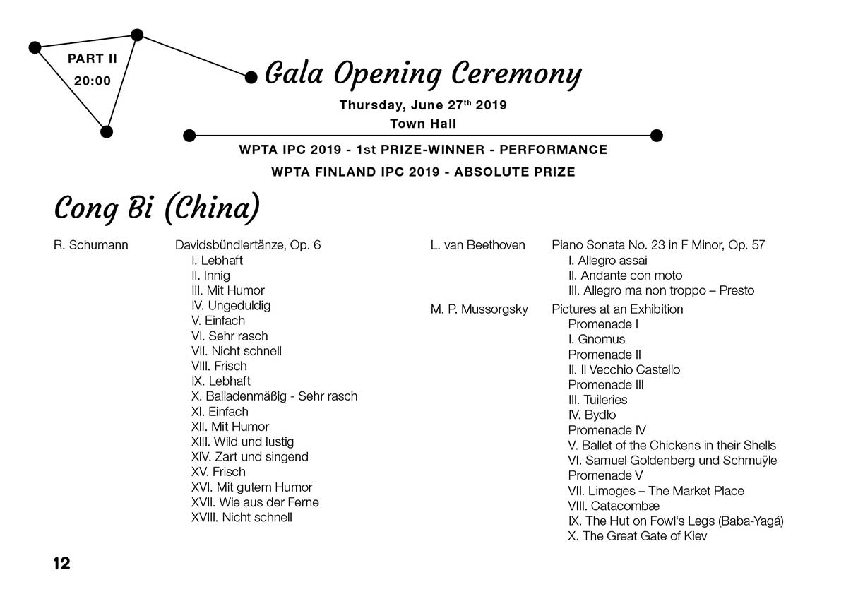 WPC 2019 - Gala Opening