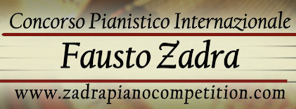 International Piano Competition FAUSTO ZADRA
