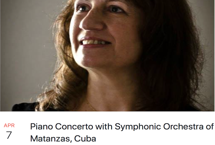 Piano Concerto with Simphonic Orchestra of Matanzas