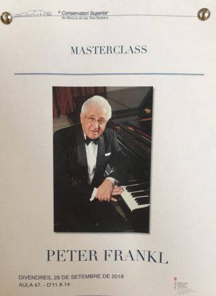 WPTA Alma Concerts - Master class with P. Frankl