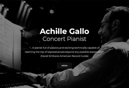Achille Gallo - New website